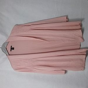 August Silk women's open silkblend  cardigan size medium